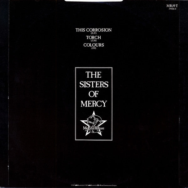 The Sisters Of Mercy | This Corrosion (12" single)