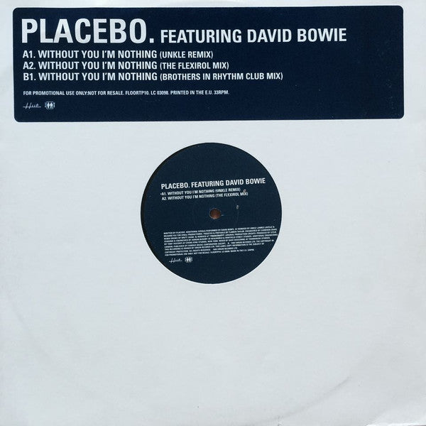 Placebo Featuring David Bowie | Without You I'm Nothing (12" single)