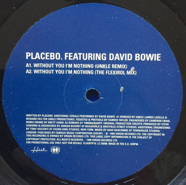 Placebo Featuring David Bowie | Without You I'm Nothing (12" single)