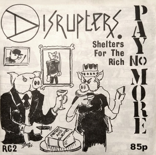 Disrupters ‎| Shelters For The Rich (7" single)