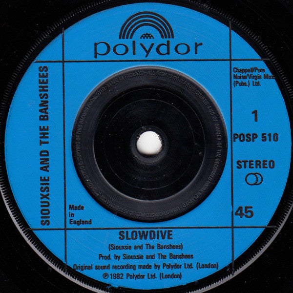 Siouxsie And The Banshees | Slowdive (7" single)