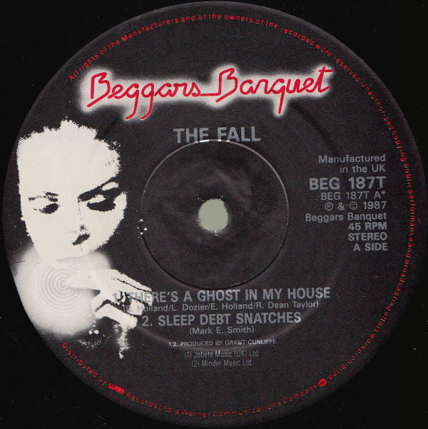 The Fall ‎| There's A Ghost In My House (12" single)