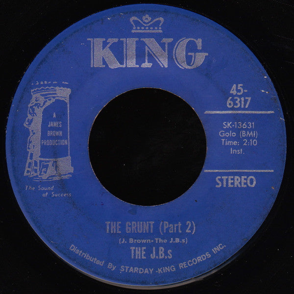 The J.B.s | The Grunt (7" single)