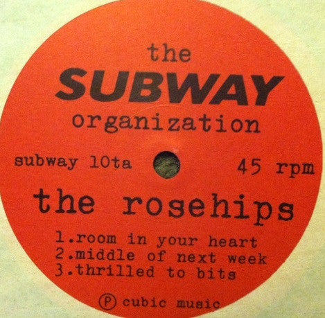 The Rosehips | Room In Your Heart ( 12" single)