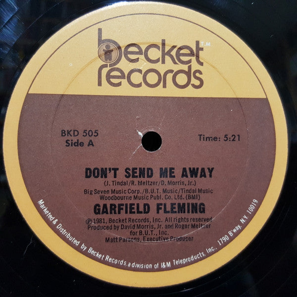 Garfield Fleming | Don't Send Me Away ( 12" single )