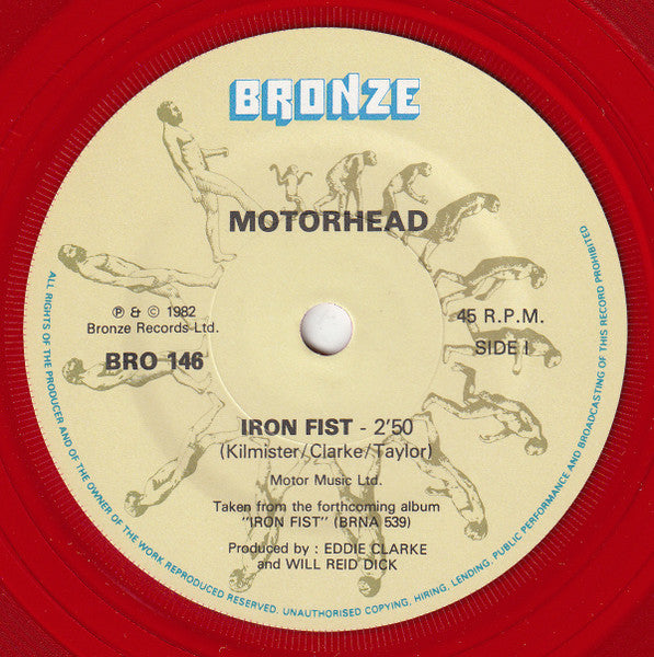Motörhead | Iron Fist (7" single)