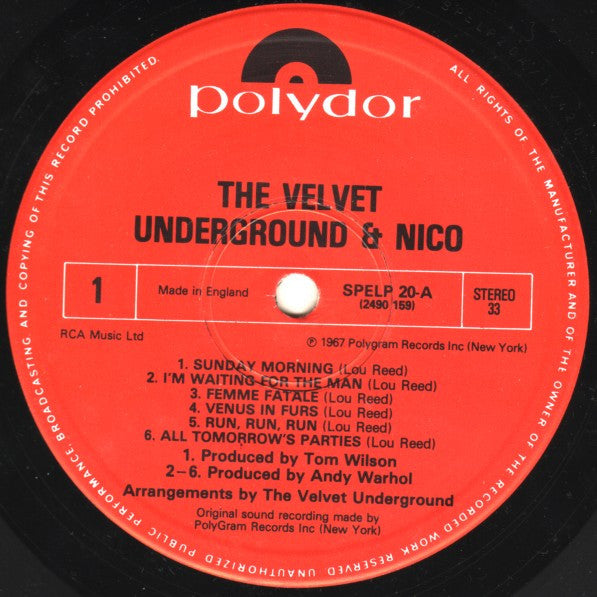 The Velvet Underground & Nico | The Velvet Underground & Nico (12" album)