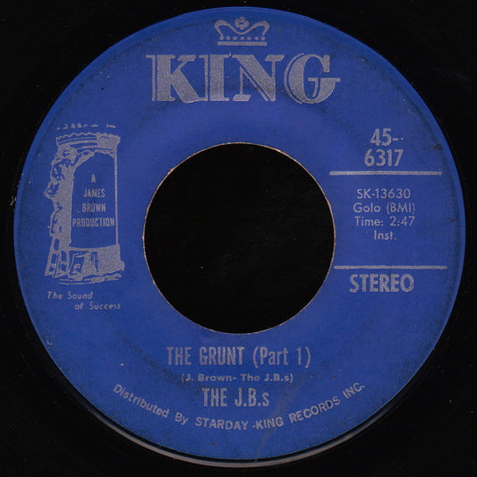 The J.B.s | The Grunt (7" single)