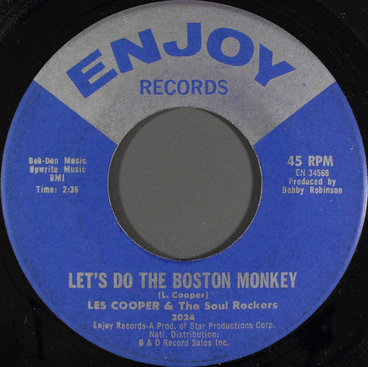 Les Cooper & The Soul Rockers | Let's Do The Boston Monkey (7" single)
