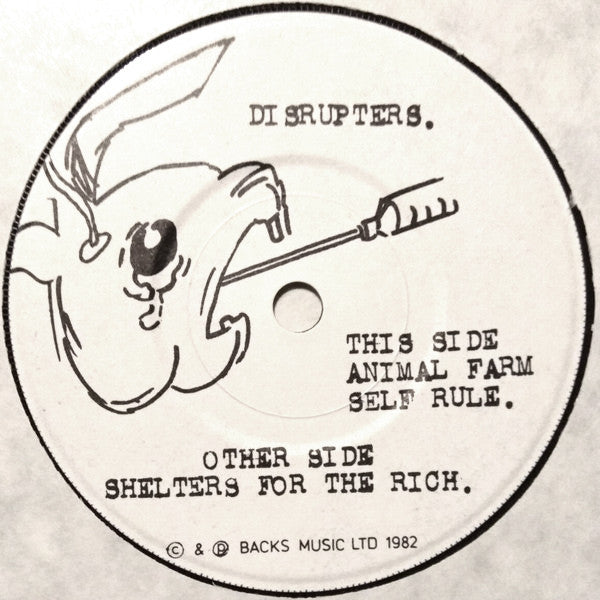 Disrupters ‎| Shelters For The Rich (7" single)