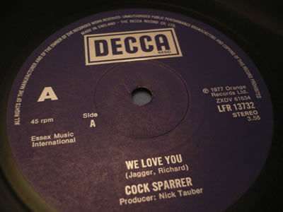 Cock Sparrer | We Love You (12" single)