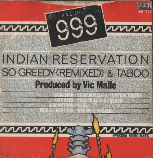 999 | Indian Reservation (7" Single)