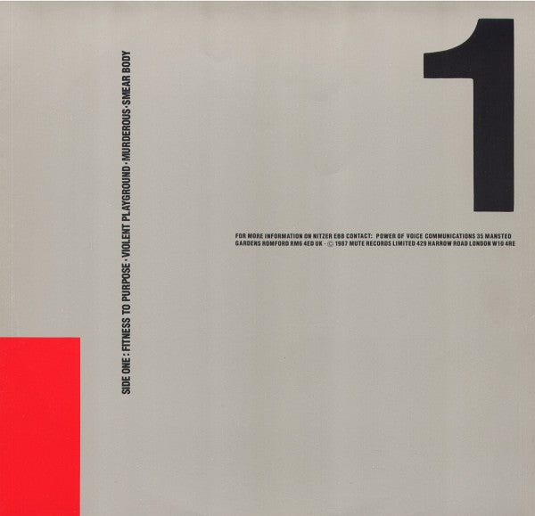 Nitzer Ebb | That Total Age ( 12" album)