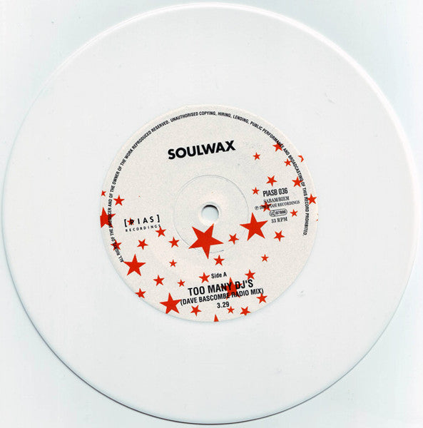 Soulwax | Too Many DJ's ( 7" single )