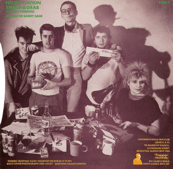 Peter And The Test Tube Babies | Zombie Creeping Flesh (7" single)