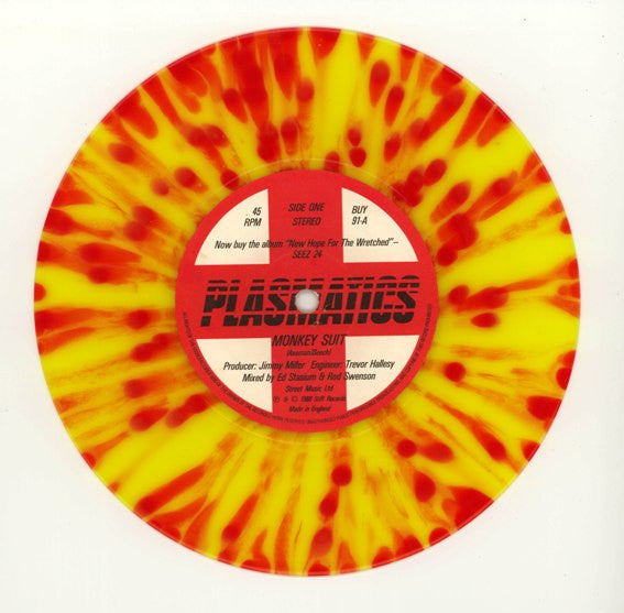 Plasmatics | Monkey Suit (7" single)