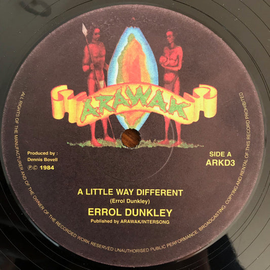 Errol Dunkley | A Little Way Different (12 inch single)