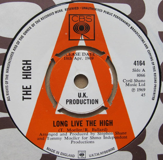 The High | Long Live The High / Beggar Man Dan