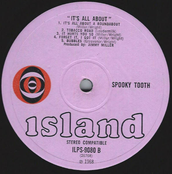 Spooky Tooth | It's All About (12" album)