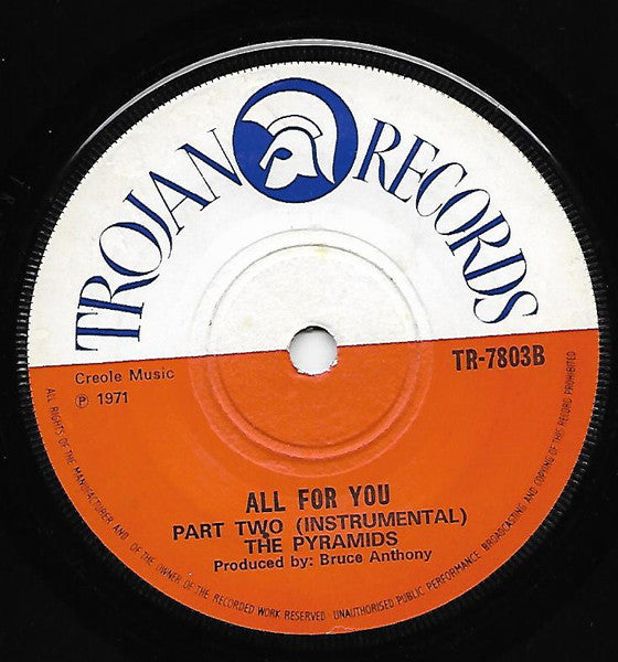 The Pyramids | All For You (7" single)