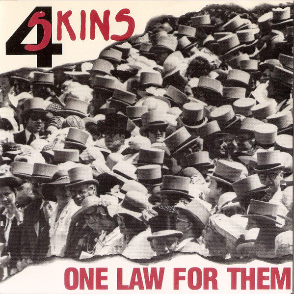 4 Skins | One Law For Them (7" single)