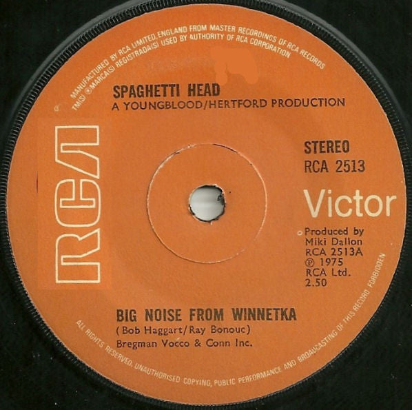 Spaghetti Head | Big Noise From Winnetka / Funky Axe (7" single)