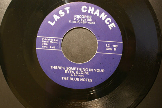The Blue Notes | If You Love Me / There's Something In Your Eyes, Eloise (7" single)