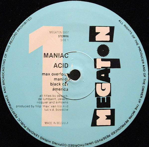 Acid | Maniac (12" Album)