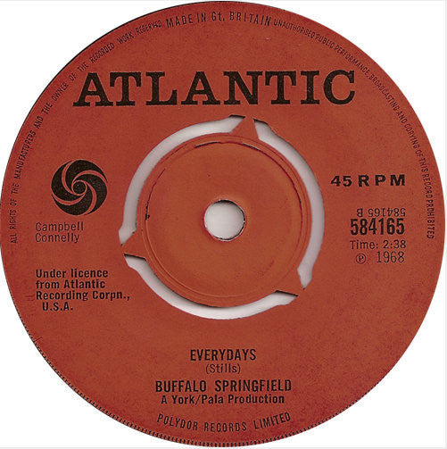 Buffalo Springfield | Expecting To Fly (7" single)