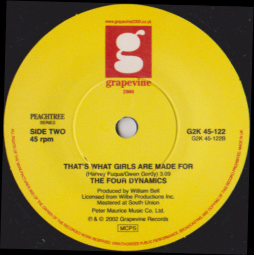 The Four Dynamics | Things That A Lady Ain't Supposed To Do ( 7" single )