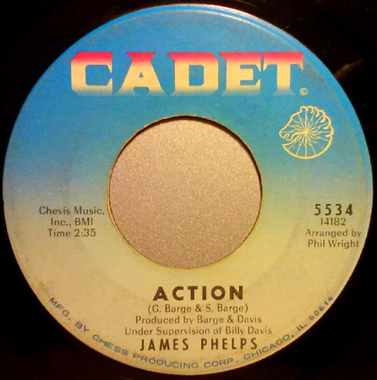 James Phelps ‎| Action (7 inch single)