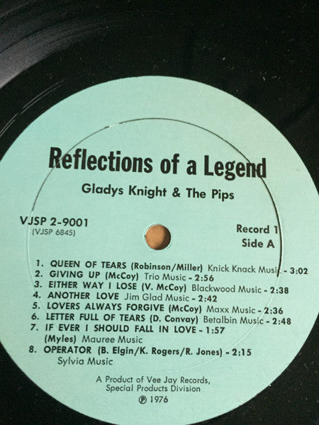 Gladys Knight And The Pips | Reflections Of A Legend (12" album)