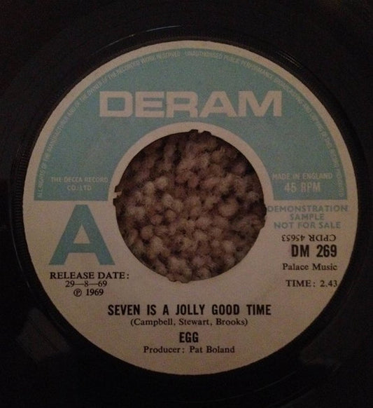 Egg | Seven Is A Jolly Good Time (7" single)