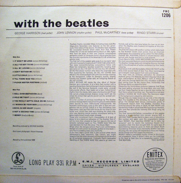 The Beatles | With The Beatles (12" album)