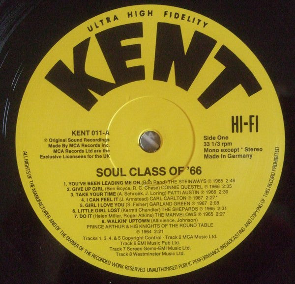 Various | Soul Class Of 66 ( 12" album)
