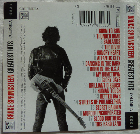 Bruce Springsteen | Greatest Hits ( Mini Disc)