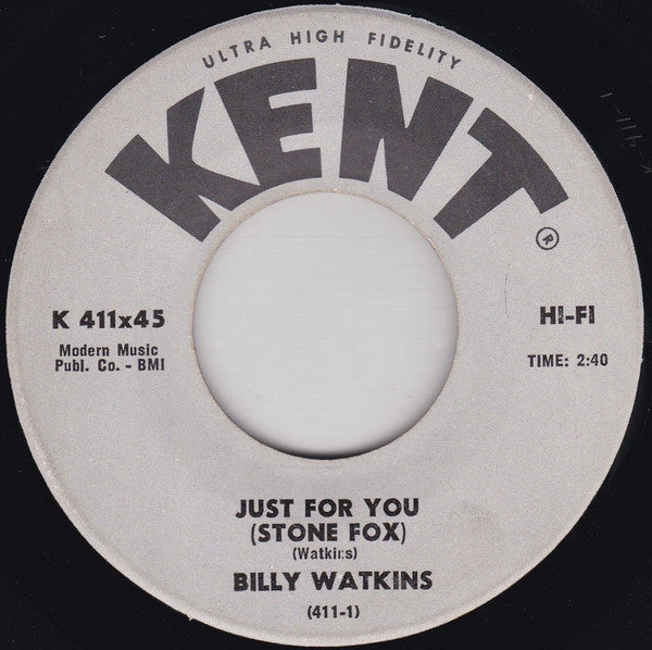 Billy Watkins | Just For You (Stone Fox) (7 inch single)
