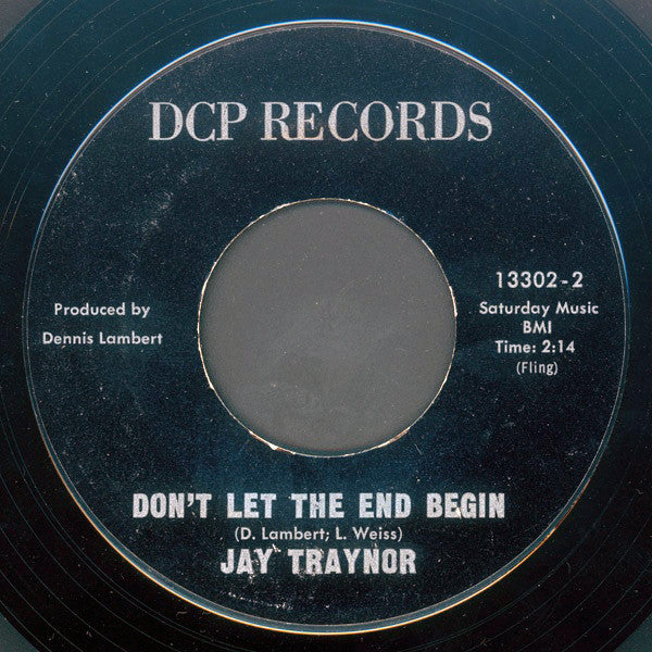Jay Traynor | Up & Over / Don't Let The End Begin ( 7" single)