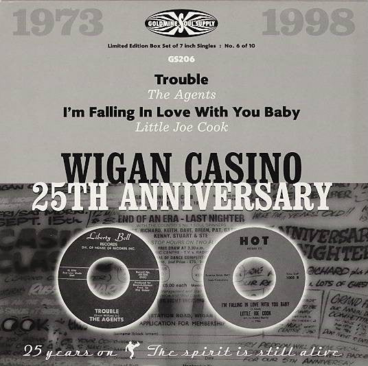 The Agents / Little Joe Cook | Trouble / I'm Falling In Love With You Baby (7 inch single)