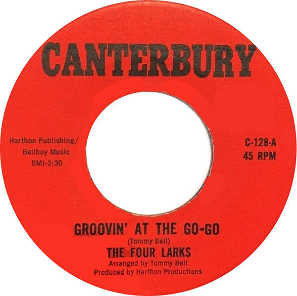 The Four Larks | Groovin' At The Go-Go (7" single)