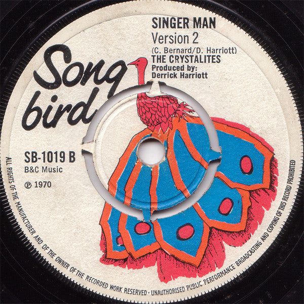 The Kingstonians | Singer Man (7" single)