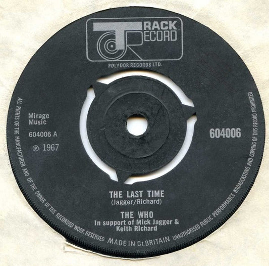 The Who | The Last Time ( 7" single )