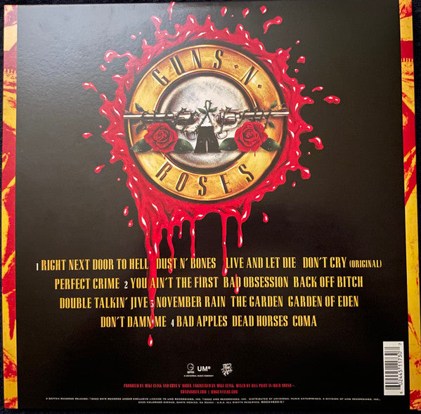Guns N' Roses | Use Your Illusion I (12" album)