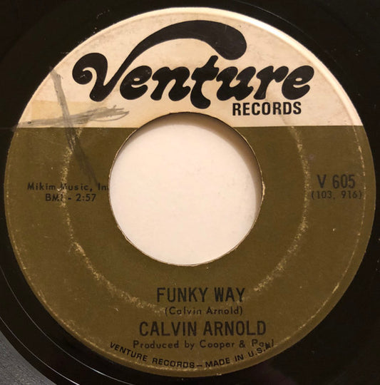 Calvin Arnold | Funky Way (7 inch single)