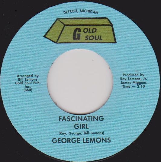 George Lemons | Fascinating Girl (7" single)