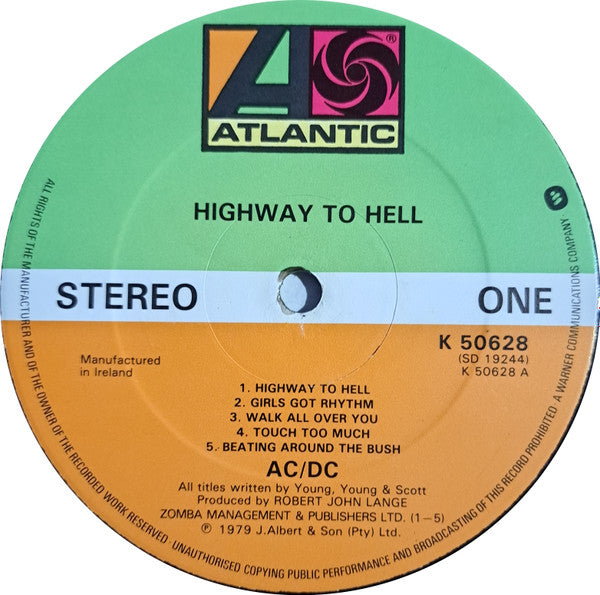 AC/DC | Highway To Hell (12" Album)