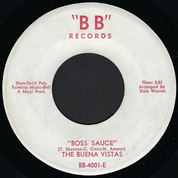 The Buena Vistas | Boss Sauce (7" single)