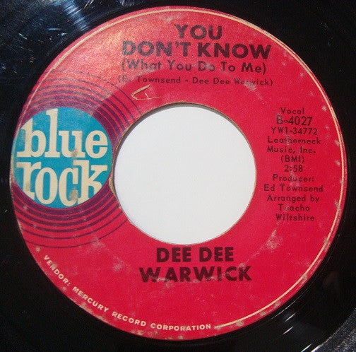 Dee Dee Warwick | We're Doing Fine (7 inch single)