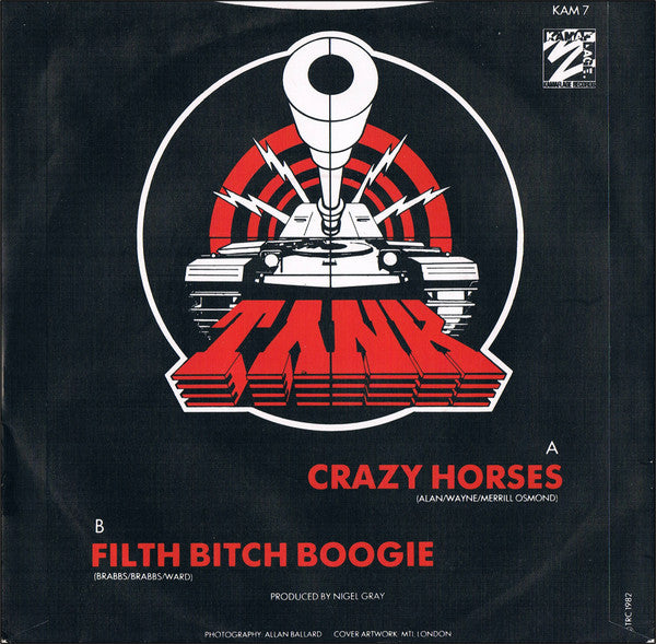 Tank | Crazy Horses (7" single)