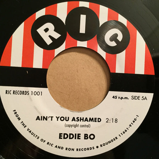 Eddie Bo | Ain't You Ashamed / I'll Do Anything For You (7" single)